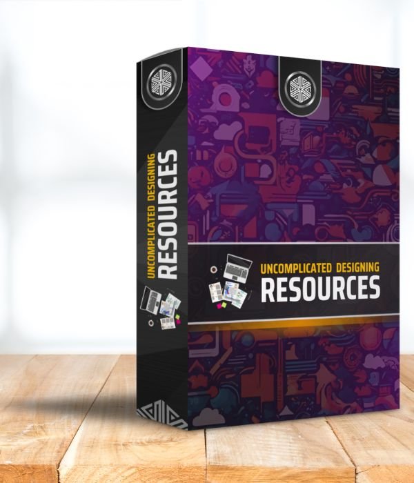 BOX shot of Uncomplicated Designing Resources