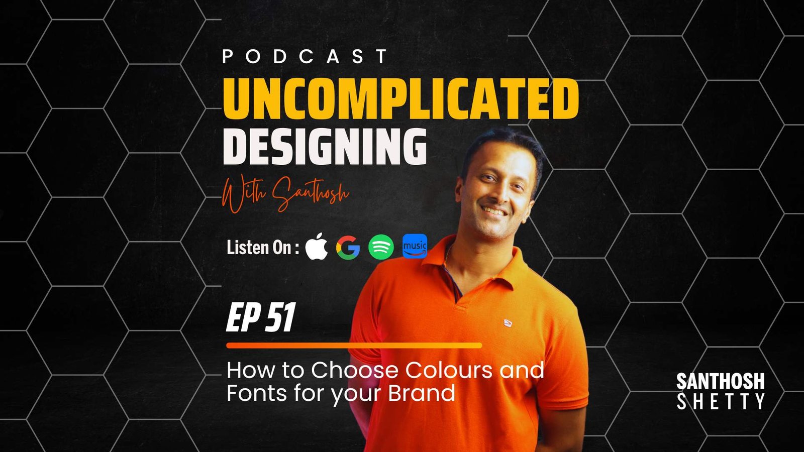 Uncomplicated Designing Podcast - EP50 - How to Choose Colours and Fonts for your Brand (2)